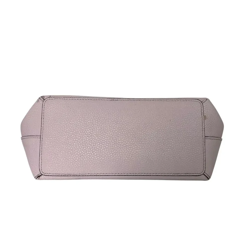 Kate Spade Satchel Crossbody Bag Purple Lavender Leather Pershing Street Gwyn